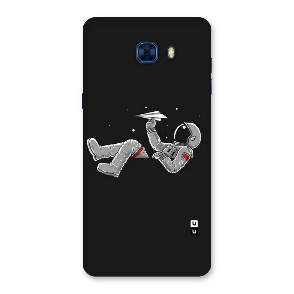 Spaceman Flying Back Case for Galaxy C7 Pro