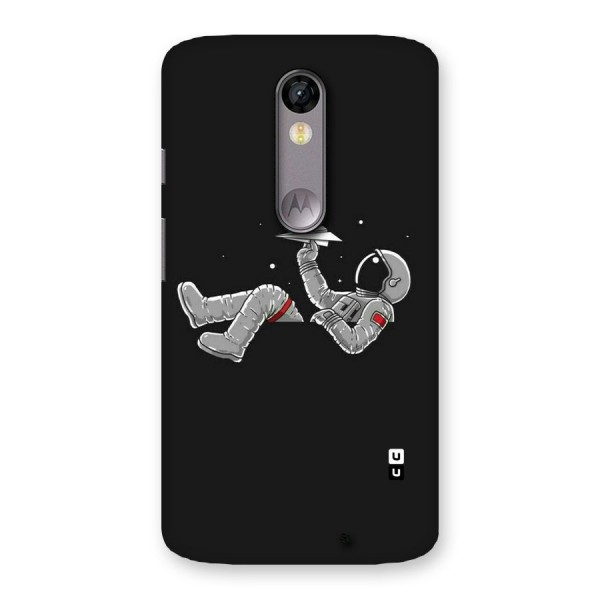 Spaceman Flying Back Case for Moto X Force