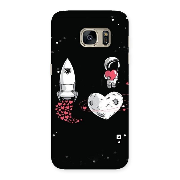 Spaceman Love Back Case for Galaxy S7