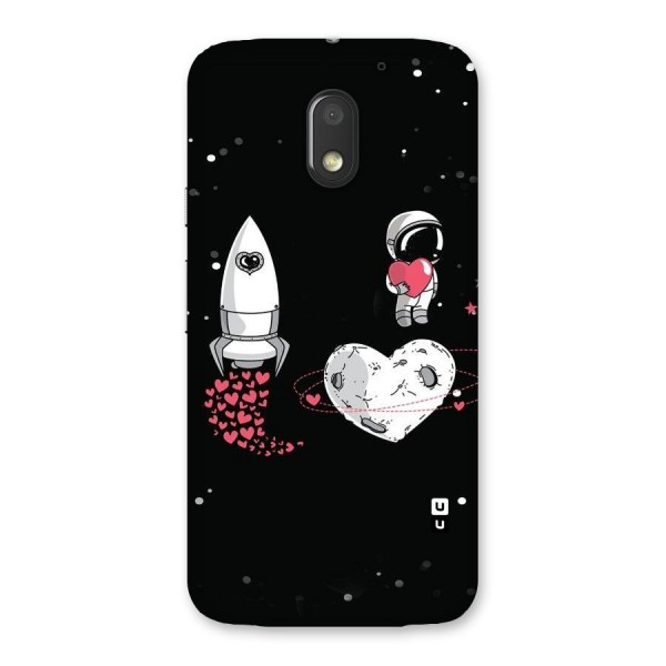 Spaceman Love Back Case for Moto E3 Power