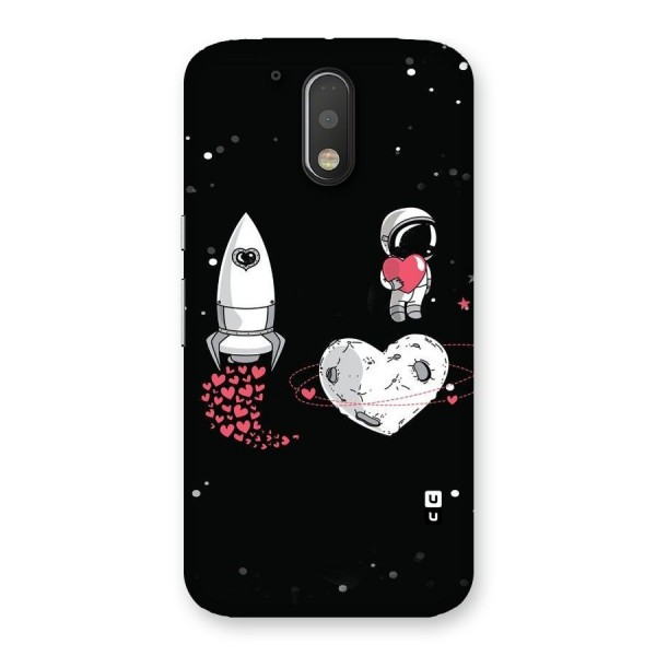 Spaceman Love Back Case for Motorola Moto G4