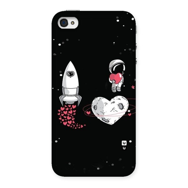 Spaceman Love Back Case for iPhone 4 4s