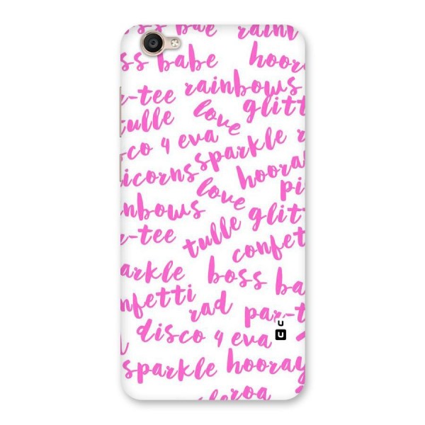 Sparkle Love Back Case for Vivo Y55s