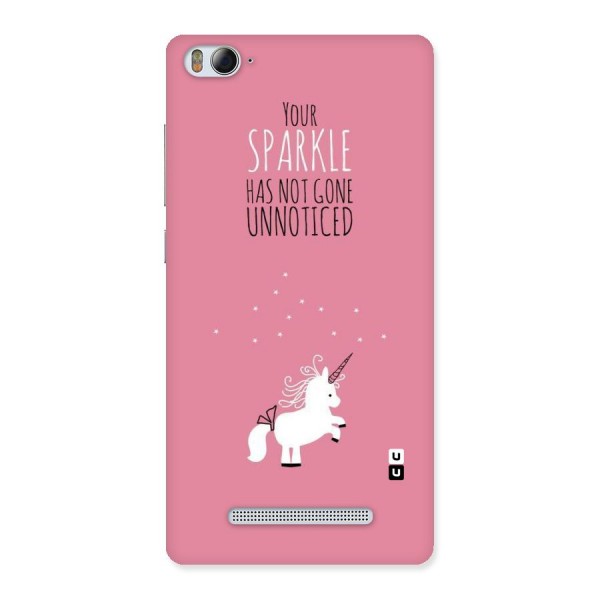 Sparkle Not Unnoticed Back Case for Xiaomi Mi4i