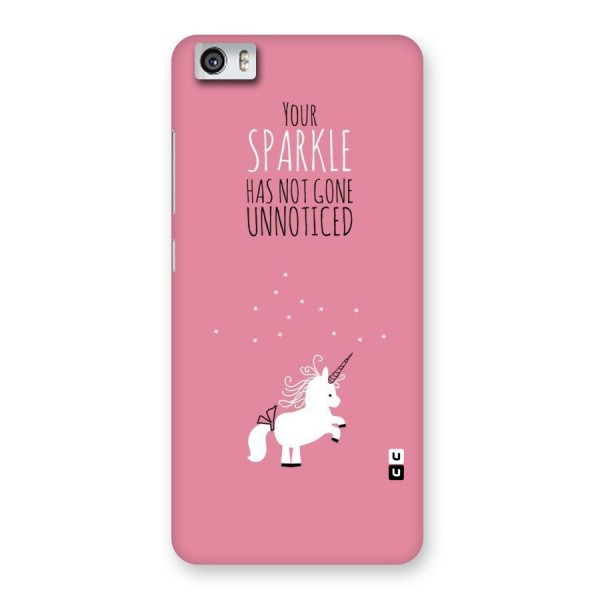 Sparkle Not Unnoticed Back Case for Xiaomi Redmi Mi5