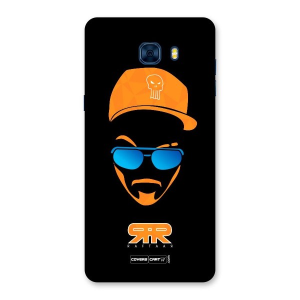 Special Raftaar Edition Orange Back Case for Galaxy C7 Pro