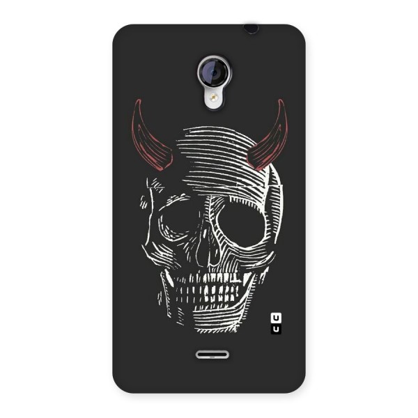 Spooky Face Back Case for Micromax Unite 2 A106