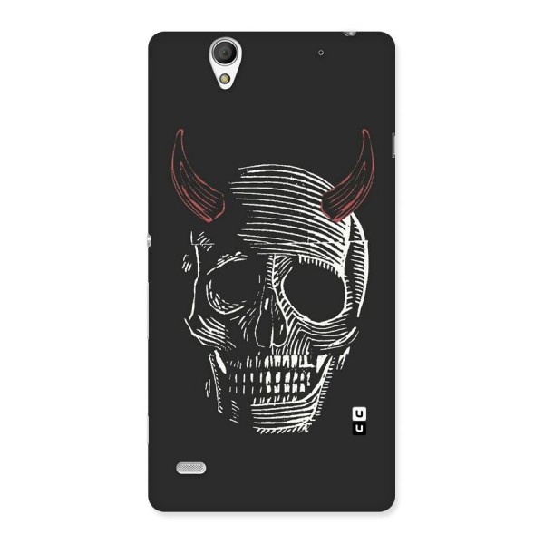 Spooky Face Back Case for Sony Xperia C4