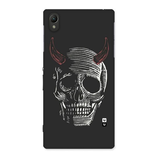 Spooky Face Back Case for Sony Xperia Z1