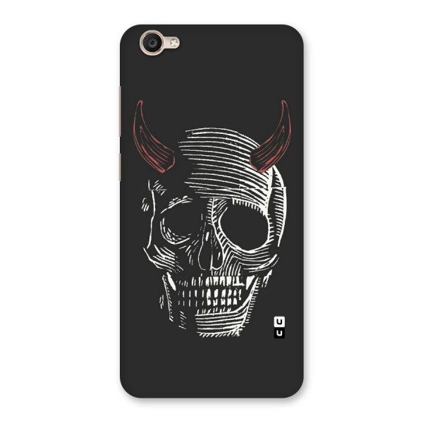 Spooky Face Back Case for Vivo Y55s