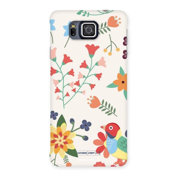 Spring Flowers Back Case for Galaxy Alpha