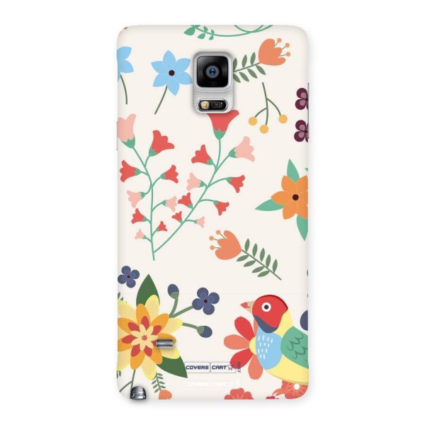 Spring Flowers Back Case for Galaxy Note 4