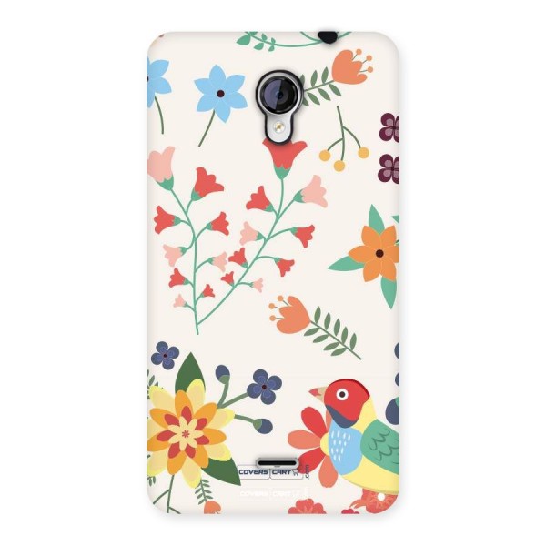 Spring Flowers Back Case for Micromax Unite 2 A106