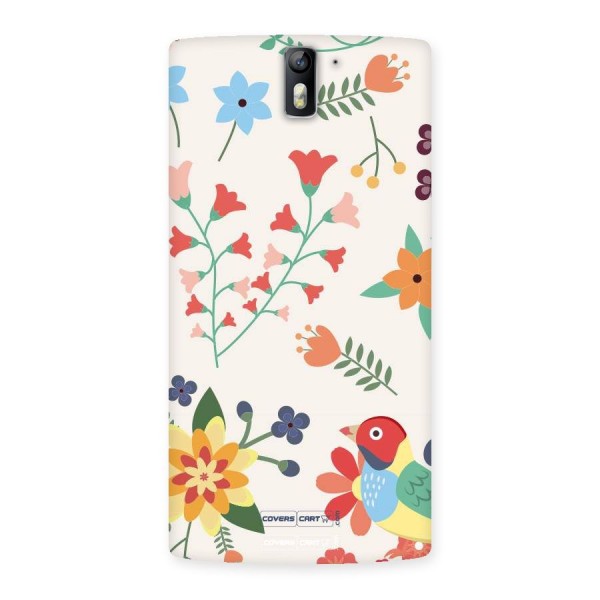 Spring Flowers Back Case for One Plus One