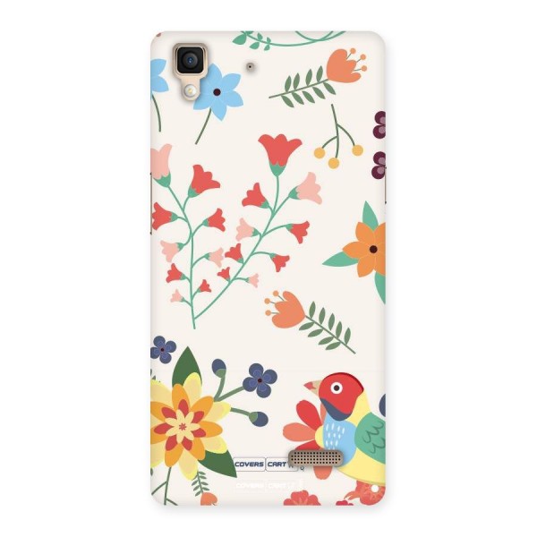 Spring Flowers Back Case for Oppo R7