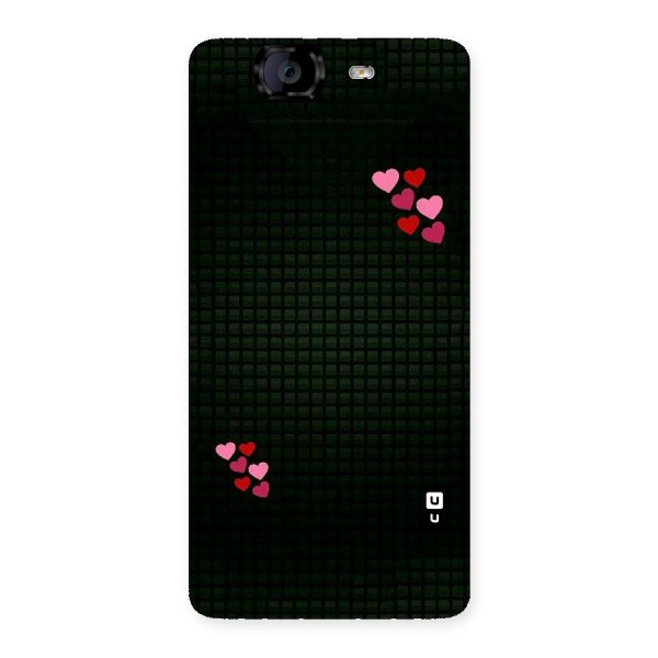 Square and Hearts Back Case for Canvas Knight A350