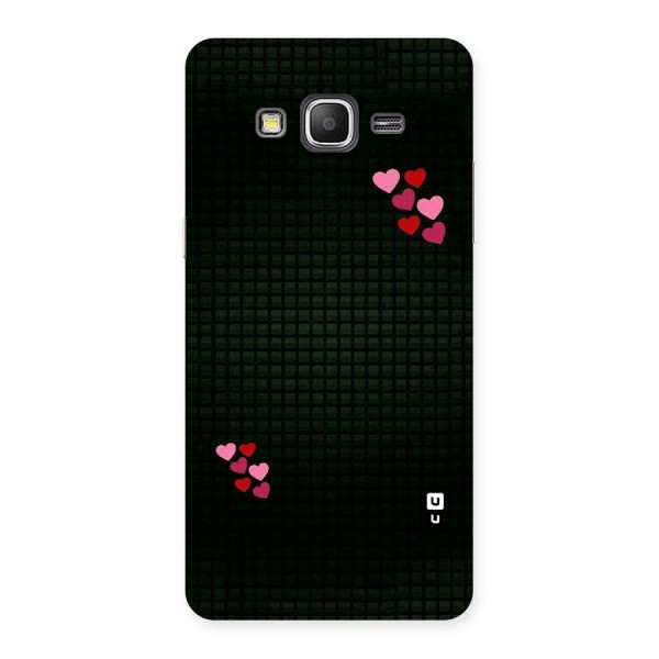 Square and Hearts Back Case for Galaxy Grand Prime