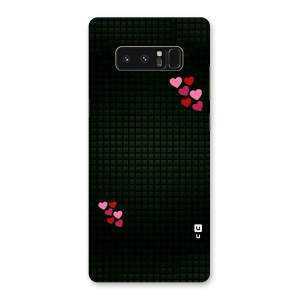 Square and Hearts Back Case for Galaxy Note 8