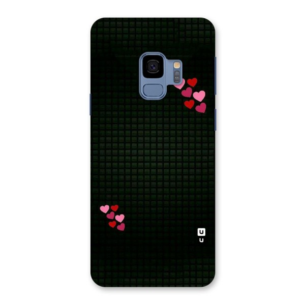 Square and Hearts Back Case for Galaxy S9