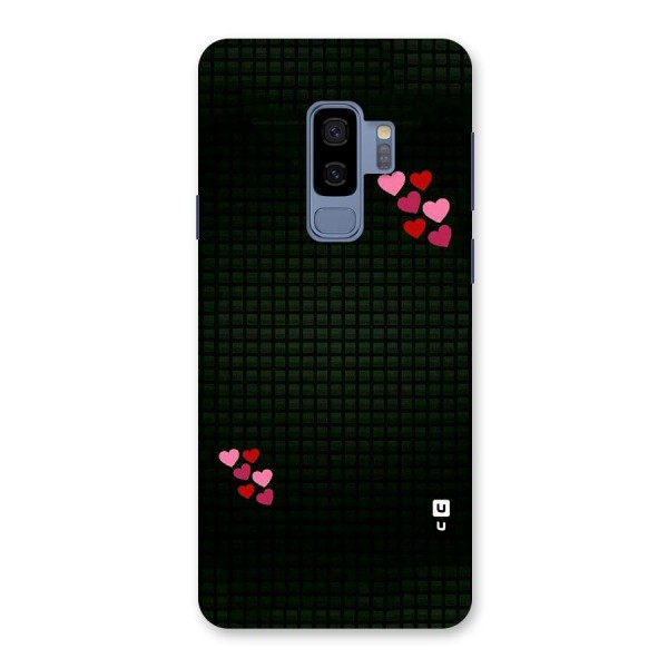 Square and Hearts Back Case for Galaxy S9 Plus