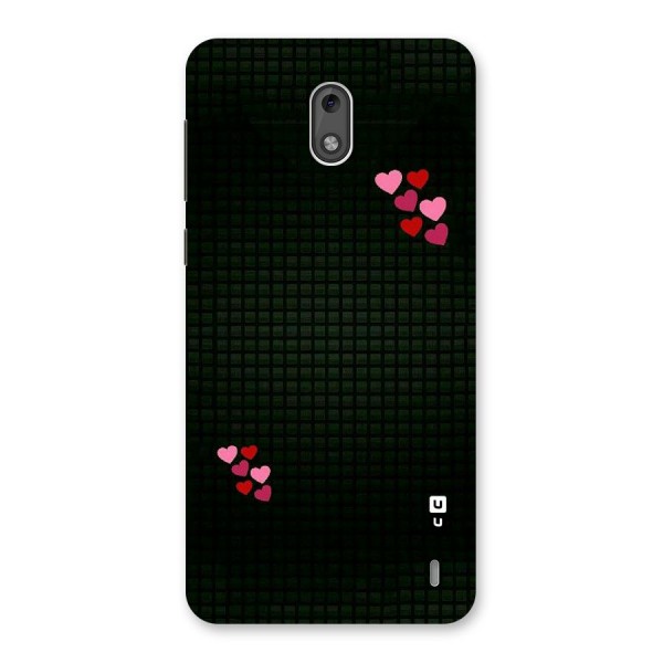 Square and Hearts Back Case for Nokia 2