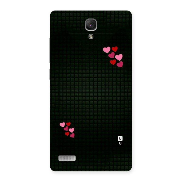 Square and Hearts Back Case for Redmi Note