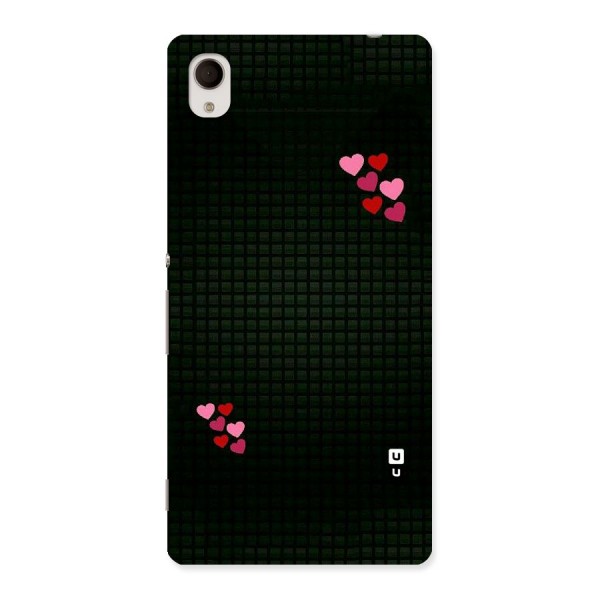 Square and Hearts Back Case for Sony Xperia M4