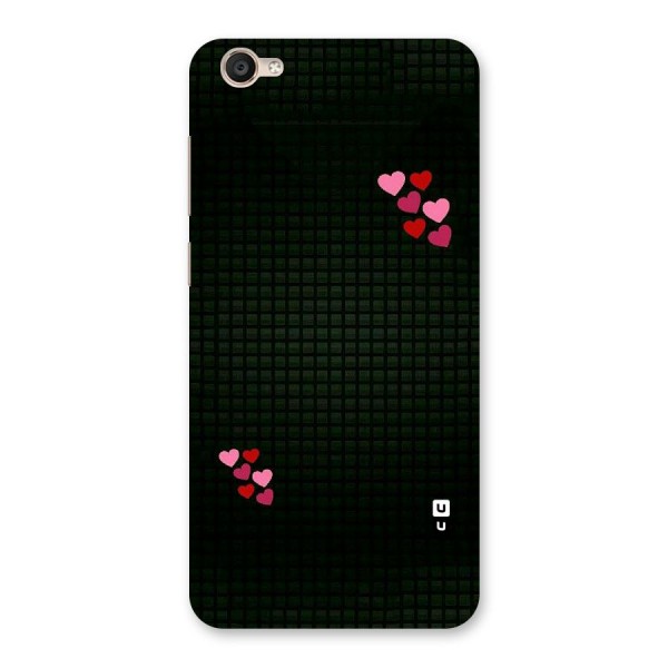 Square and Hearts Back Case for Vivo Y55s