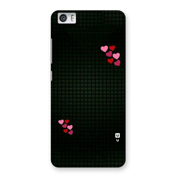 Square and Hearts Back Case for Xiaomi Redmi Mi5