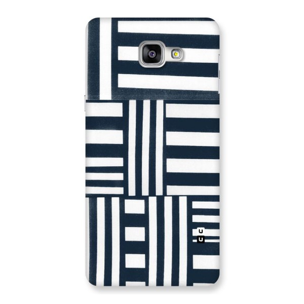 Square  Stripes Back Case for Galaxy A9