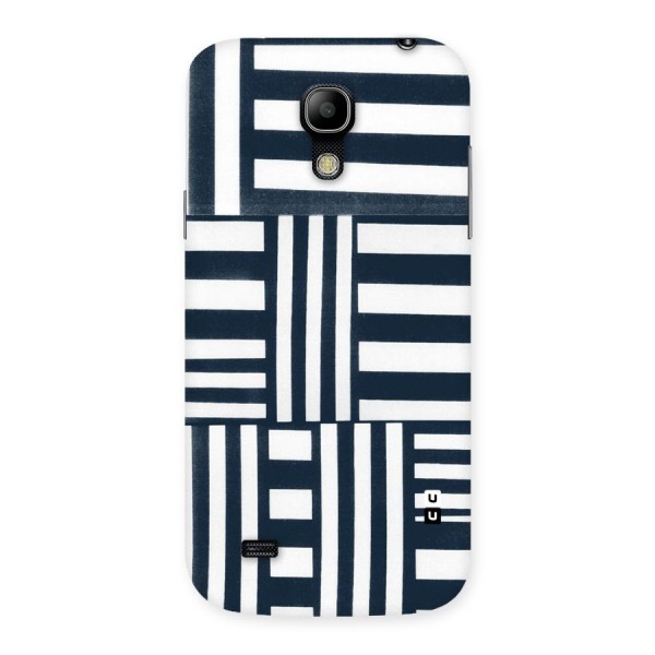 Square  Stripes Back Case for Galaxy S4 Mini