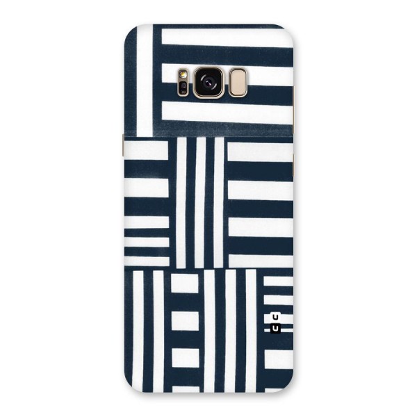 Square  Stripes Back Case for Galaxy S8 Plus