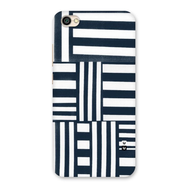 Square  Stripes Back Case for Redmi Y1 Lite