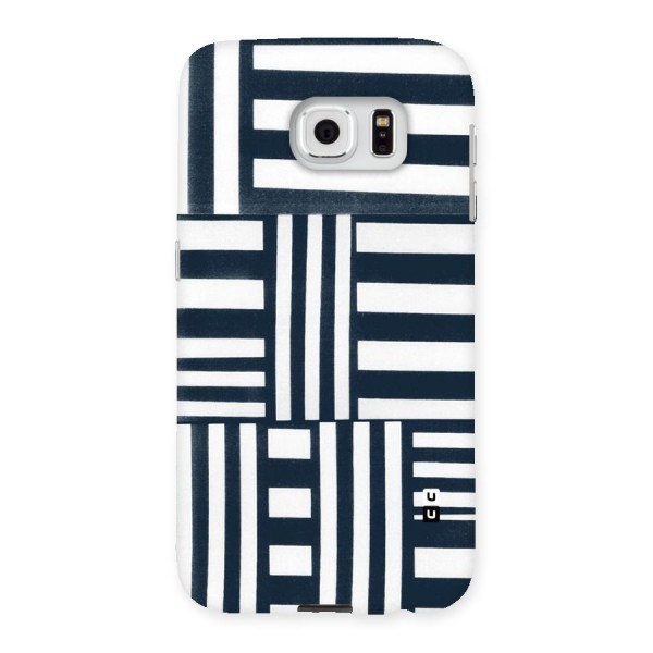 Square  Stripes Back Case for Samsung Galaxy S6