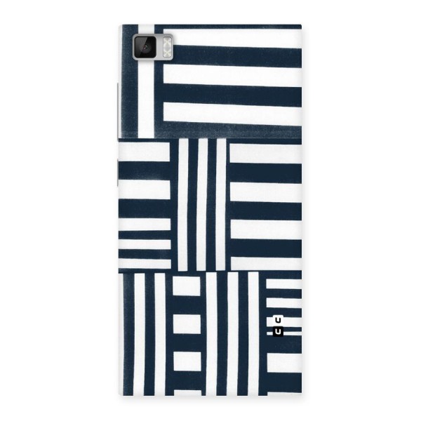 Square  Stripes Back Case for Xiaomi Mi3