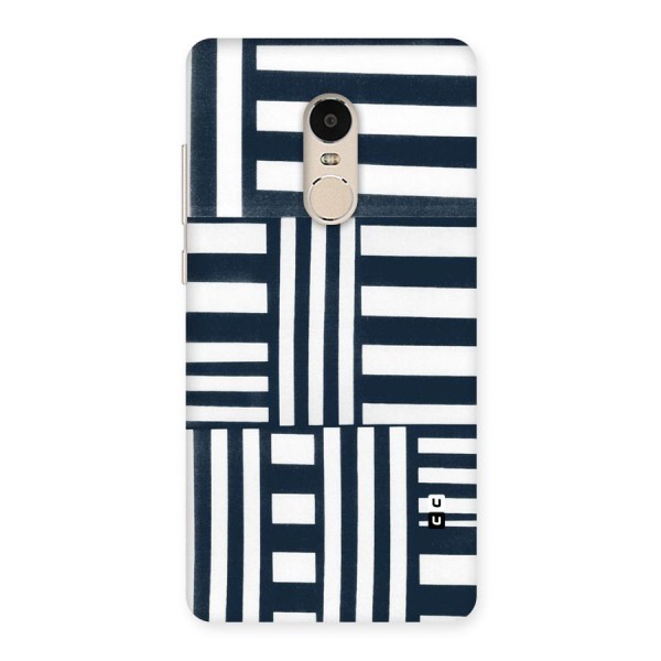 Square  Stripes Back Case for Xiaomi Redmi Note 4