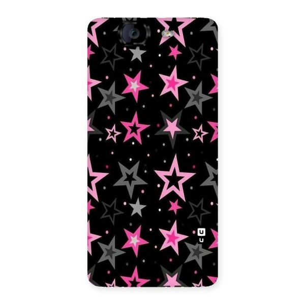 Star Outline Back Case for Canvas Knight A350