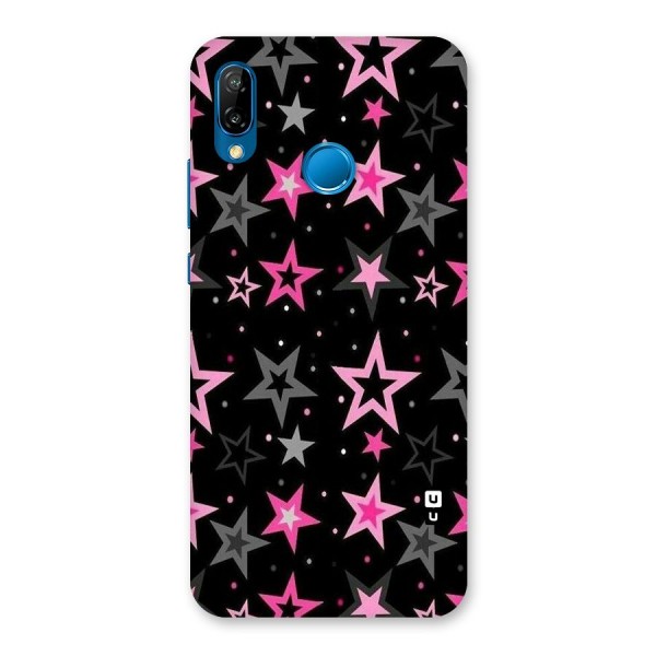 Star Outline Back Case for Huawei P20 Lite