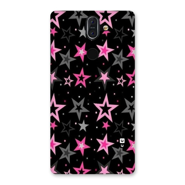 Star Outline Back Case for Nokia 8 Sirocco