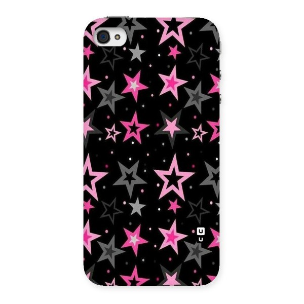 Star Outline Back Case for iPhone 4 4s