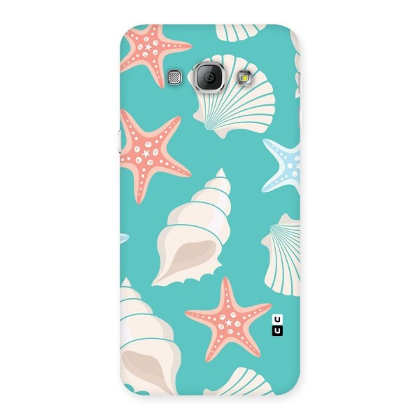 Starfish Sea Shell Back Case for Galaxy A8