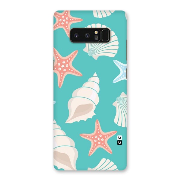 Starfish Sea Shell Back Case for Galaxy Note 8