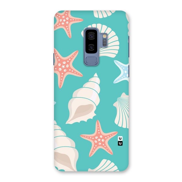 Starfish Sea Shell Back Case for Galaxy S9 Plus