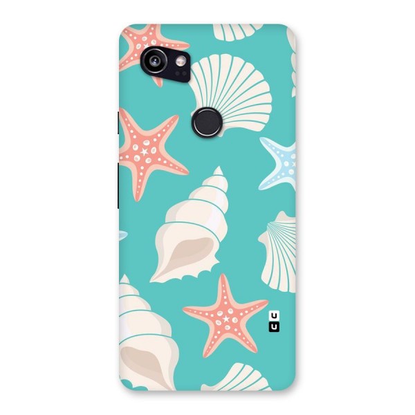 Starfish Sea Shell Back Case for Google Pixel 2 XL