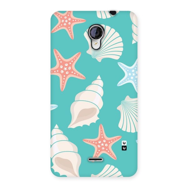 Starfish Sea Shell Back Case for Micromax Unite 2 A106