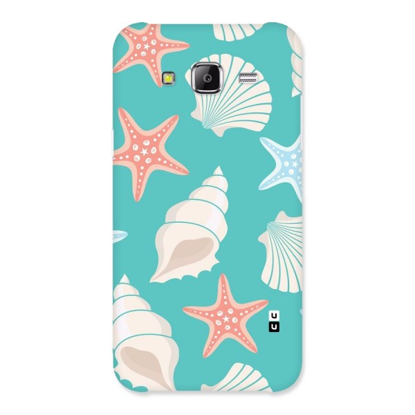 Starfish Sea Shell Back Case for Samsung Galaxy J5