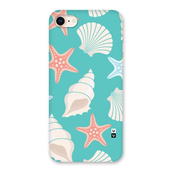 Starfish Sea Shell Back Case for iPhone 8
