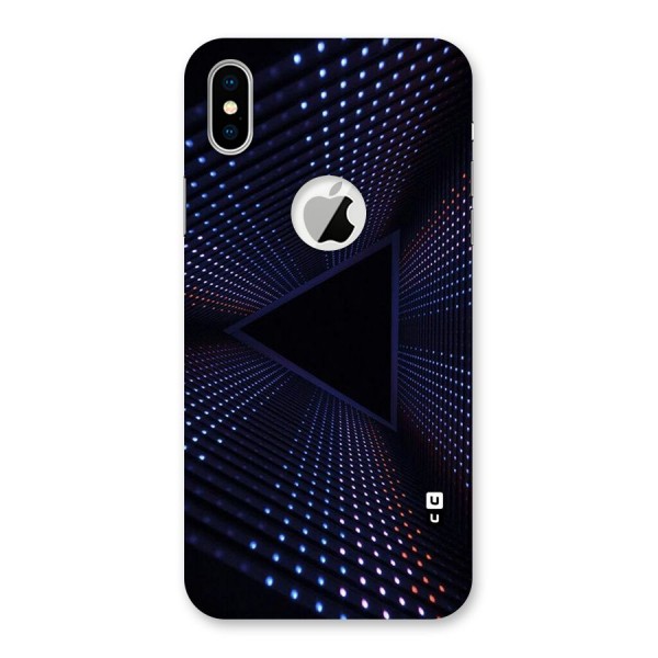 Stars Abstract Back Case for iPhone XS Logo Cut