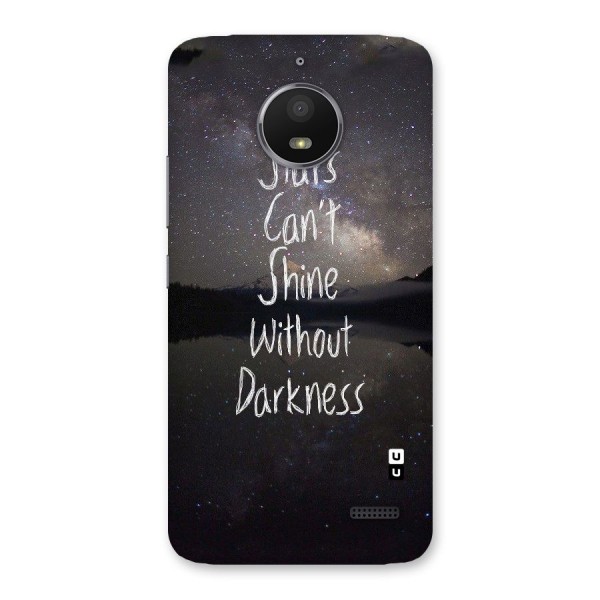 Stars Shine Back Case for Moto E4