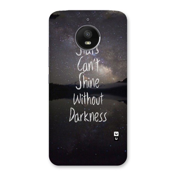 Stars Shine Back Case for Moto E4 Plus